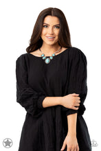 Load image into Gallery viewer, River Ride Necklace - Blue - SassyChicGlitz