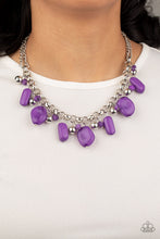 Load image into Gallery viewer, Grand Canyon Grotto Necklace - Purple - SassyChicGlitz