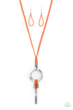 Load image into Gallery viewer, Tranquil Artisan Necklace - Orange - SassyChicGlitz