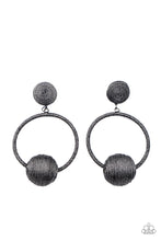 Load image into Gallery viewer, Social Sphere Earrings - Black - SassyChicGlitz