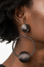 Load image into Gallery viewer, Social Sphere Earrings - Black - SassyChicGlitz