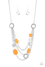 Load image into Gallery viewer, Oceanside Spa Necklace - Orange - SassyChicGlitz