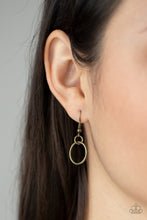 Load image into Gallery viewer, RING to Reason Necklace - Brass - SassyChicGlitz