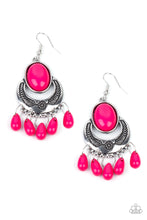 Load image into Gallery viewer, Prairie Flirt Earrings - Pink - SassyChicGlitz