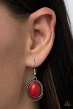 Load image into Gallery viewer, All-Natural Nostalgia - artisan inspired fashion Red Bracelet - SassyChicGlitz