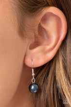 Load image into Gallery viewer, A-List Appeal - Long Blue Necklace - smokey crystal stones - SassyChicGlitz