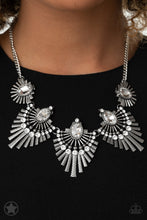 Load image into Gallery viewer, Miss YOU-niverse Necklace - Silver - SassyChicGlitz
