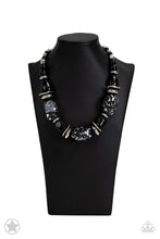 Load image into Gallery viewer, In Good Glazes Necklace - Black - SassyChicGlitz
