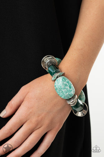 Glaze of Glory Bracelet - Blue - SassyChicGlitz