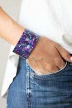 Load image into Gallery viewer, Freestyle Fashion Bracelet - Purple - SassyChicGlitz
