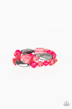 Load image into Gallery viewer, Rockin Rock Candy Bracelet - Pink - SassyChicGlitz

