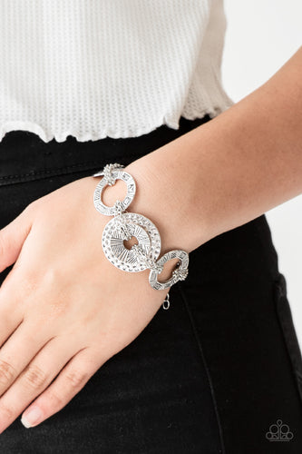 Way Wild Bracelet - Silver - SassyChicGlitz