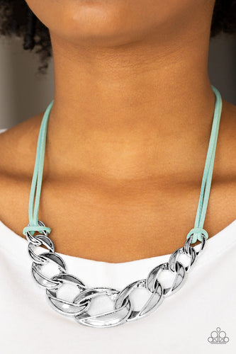 Naturally Nautical Necklace - Blue - SassyChicGlitz