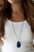Load image into Gallery viewer, So Pop-YOU-lar Necklace - Blue - SassyChicGlitz
