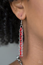 Load image into Gallery viewer, Color Bomb Necklace - Red - SassyChicGlitz
