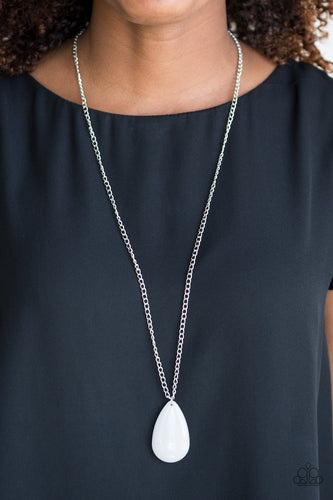 So Pop-YOU-lar Necklace - Silver - SassyChicGlitz