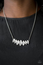 Load image into Gallery viewer, Leading Lady Necklace - White - SassyChicGlitz

