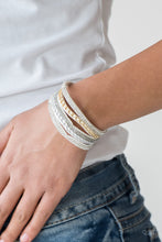 Load image into Gallery viewer, Fashion Fiend Bracelet - White - SassyChicGlitz
