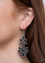 Load image into Gallery viewer, Cactus Cruise Earrings - Black - SassyChicGlitz
