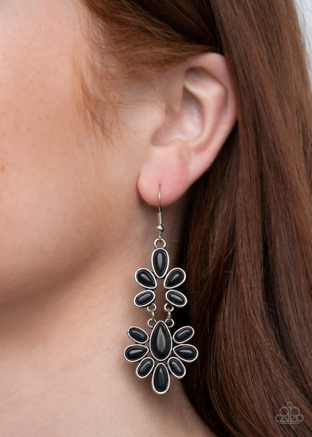 Cactus Cruise Earrings - Black - SassyChicGlitz