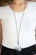 Load image into Gallery viewer, Raw Talent Necklace - Silver - SassyChicGlitz
