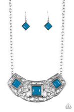 Load image into Gallery viewer, Feeling Inde-PENDANT Necklace - Blue - SassyChicGlitz
