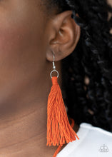 Load image into Gallery viewer, Between You and MACRAME Necklace - Orange - SassyChicGlitz
