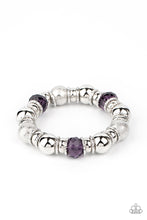 Load image into Gallery viewer, Take Your Best Shot Bracelet - Purple - SassyChicGlitz
