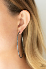Load image into Gallery viewer, Voluptuous Volume Hoop Earrings - Black - SassyChicGlitz
