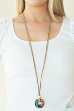 Load image into Gallery viewer, Primal Paradise Necklace - Brown - SassyChicGlitz
