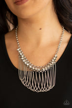 Load image into Gallery viewer, Flaunt Your Fringe Necklace - White - SassyChicGlitz
