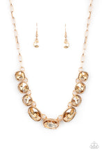 Load image into Gallery viewer, Gorgeously Glacial Necklace - Gold - SassyChicGlitz
