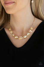 Load image into Gallery viewer, Gorgeously Glacial Necklace - Gold - SassyChicGlitz
