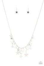 Load image into Gallery viewer, Stellar Stardom Necklace - Silver - SassyChicGlitz
