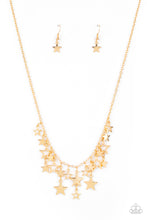 Load image into Gallery viewer, Stellar Stardom Necklace - Gold - SassyChicGlitz

