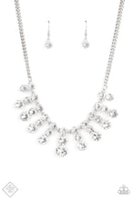 Load image into Gallery viewer, Celebrity Couture Necklace - White - SassyChicGlitz
