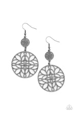 Load image into Gallery viewer, Mandala Eden Earrings - Black - SassyChicGlitz
