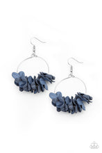 Load image into Gallery viewer, Flirty Florets Earrings - Blue - SassyChicGlitz
