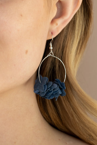 Flirty Florets Earrings - Blue - SassyChicGlitz