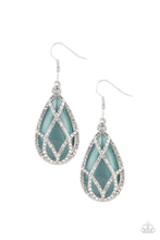 Load image into Gallery viewer, Crawling With Couture Earrings - Blue - SassyChicGlitz
