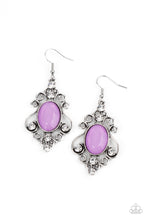 Load image into Gallery viewer, Tour de Fairytale Earrings - Purple - SassyChicGlitz
