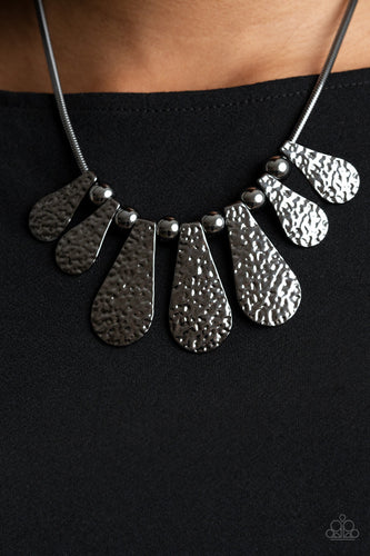 Gallery Goddess Necklace - Black - SassyChicGlitz