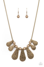 Load image into Gallery viewer, Gallery Goddess Necklace - Brass - SassyChicGlitz
