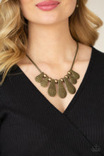 Load image into Gallery viewer, Gallery Goddess Necklace - Brass - SassyChicGlitz
