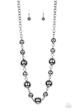 Load image into Gallery viewer, Commanding Composure Necklace - Black - SassyChicGlitz
