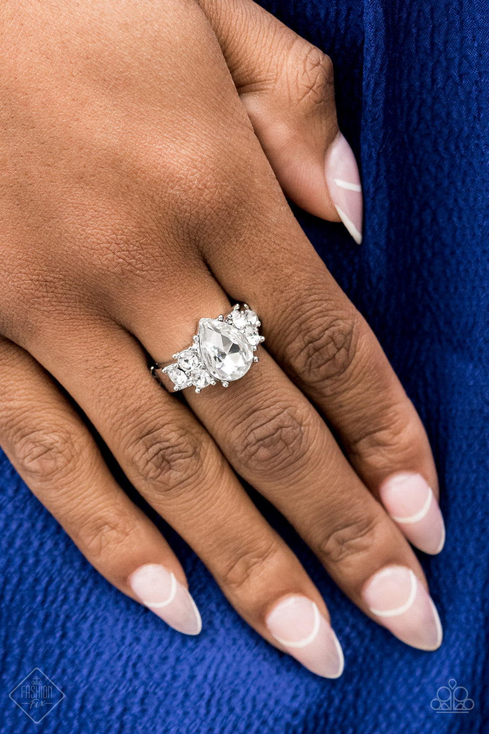 Happily Ever Eloquent Ring - White - SassyChicGlitz
