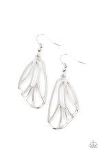 Load image into Gallery viewer, Turn Into A Butterfly Earrings - Silver - SassyChicGlitz
