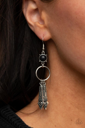 Prana Paradise Earrings - Black - SassyChicGlitz