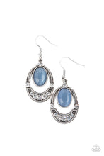 Load image into Gallery viewer, Serene Shimmer Earrings - Blue - SassyChicGlitz
