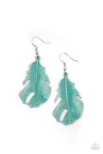 Load image into Gallery viewer, Heads QUILL Roll Earrings - Blue - SassyChicGlitz
